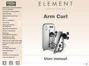 Element arm curl User Manual