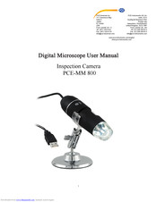 PCE Instruments PCE-MM 800 User Manual