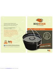 OZpig Big Boar BB001-01 Owner's Manual