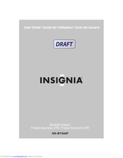 Insignia NS-BT300F User Manual