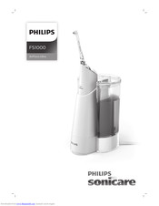 Philips Sonicare AirFloss Ultra FS1000 User Manual