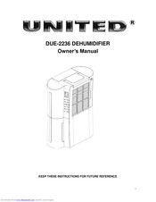 UNITED DUE-2236 Owner's Manual