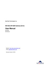 New Rock Technologies MX100G User Manual