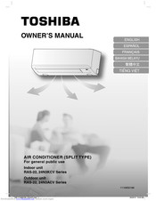 Toshiba RAS-22 24N3ACV Series Owner's Manual