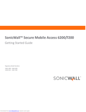 SonicWALL SMA 7200 Getting Started Manual