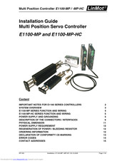 LinMot E1100-MP-HC Installation Manual