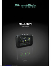 DirectOut Technologies MADI.MONI User Manual