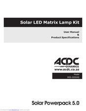 ACDC BSS-00504S User Manual