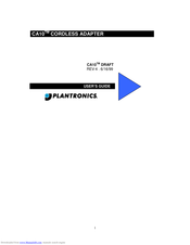 Plantronics CA10 User Manual