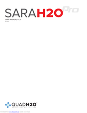 Quad H2O SARAH2O Pro User Manual