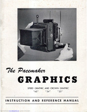 Pacemaker 23 SPEED GRAPHIC Instruction And Reference Manual