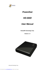 Honeywld PowerZest HD-500D User Manual