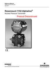 Emerson Rosemount 1152 Alphaline Reference Manual