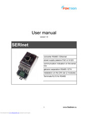 Foxtron SERInet User Manual