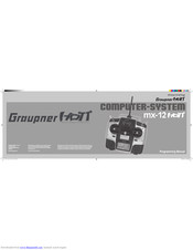 Graupher HoTT-MX-12 Programming Manual