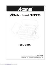 ACME iColorLed 18TC User Manual