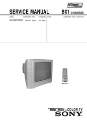 Sony KV-HW21P50 Service Manual