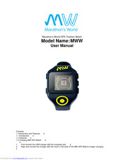 Marathons World MWW User Manual