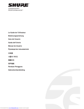 Shure ULXD series User Manual