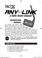 Tactic AnyLink SLT Instruction Manual