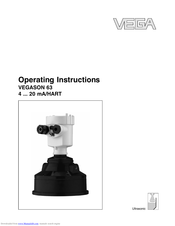 Vega VEGASON 63 Operating Instructions Manual
