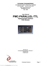 Dynamic Engineering PMC-PARALLEL-TTL User Manual