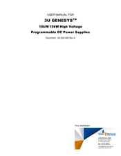 Schultz Electronic 3U GENESYS User Manual