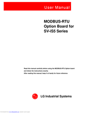LG SV-iS5 Series User Manual