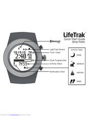 LifeTrak Brite R450 Quick Start Manual