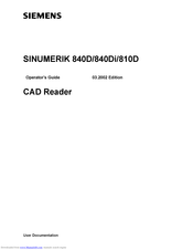 Siemens SINUMERIK 840Di Operator's Manual