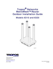 Tropos Networks MetroMesh 6310 Installation Manual