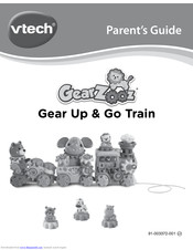 VTech GearZooz Gear Up & Go Train Parents' Manual