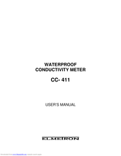 Elmetron CC- 411 User Manual