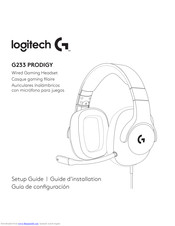 Logitech G233 PRODIGY Setup Manual