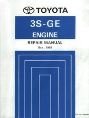 Toyota 3S-GE Repair Manual