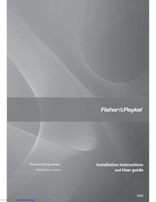 Fisher & Paykel OR90SDBSX Installation Instructions And User Manual