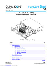 Commscope 2RU FMT Instruction Sheet