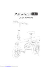 Airwheel R6 User Manual