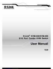 D-Link KVM-450 User Manual