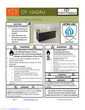 Outdoor GreatRoom Company CF-1242-AU-N, CF-1242-AU-LP User Manual
