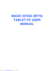 Magic ID7003 M778 User Manual