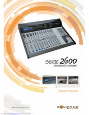 Solidyne 2600 series Owner's Manual