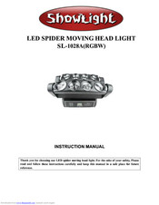 Showlight SL-1028 Instruction Manual