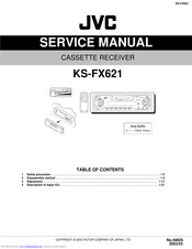 JVC KS-FX621 Service Manual