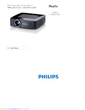Philips PICOPIX PPX3610 User Manual