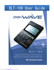 Williams Sound Digi-Wave DLT-100 User Manual