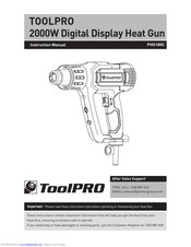 ToolPRO PHG180C Instruction Manual