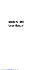 Zoomnet Bgate-GT10-I User Manual