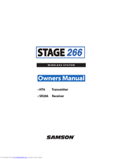 Samson STAGE 266 SR266 Owner's Manual