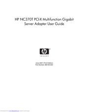 HP NC370T User Manual